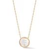 BELL 18K GOLD, DIAMOND u0026 ROCK CRYSTAL ZODIAC NECKLACE