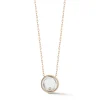 BELL 18K GOLD, DIAMOND u0026 ROCK CRYSTAL NECKLACE