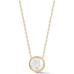 BELL 18K GOLD, DIAMOND u0026 ROCK CRYSTAL NECKLACE
