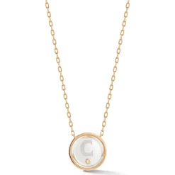 BELL 18K GOLD, DIAMOND u0026 ROCK CRYSTAL NECKLACE
