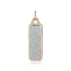 CARRINGTON 18K GOLD AND ALL DIAMOND ID TABLET