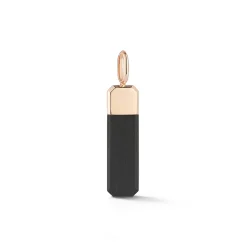 CARRINGTON 18K ROSE GOLD AND EBONY LARGE TABLET