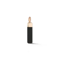 CARRINGTON 18K ROSE GOLD AND EBONY SMALL TABLET