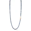 CARRINGTON 18K ROSE GOLD AND LAPIS BEAD NECKLACE