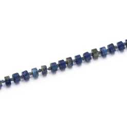 CARRINGTON 18K ROSE GOLD AND LAPIS BEAD NECKLACE