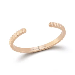 CII 18K GOLD JUMBO FLUTED CUFF BRACELET