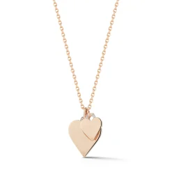 DORA 18K AND DIAMOND MINI HEART CHARM