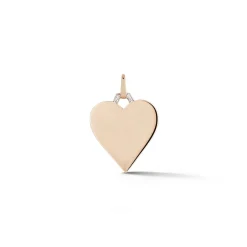 DORA 18K GOLD AND DIAMOND HEART CHARM