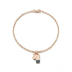 DORA 18K MINI HEXAGON CHARM