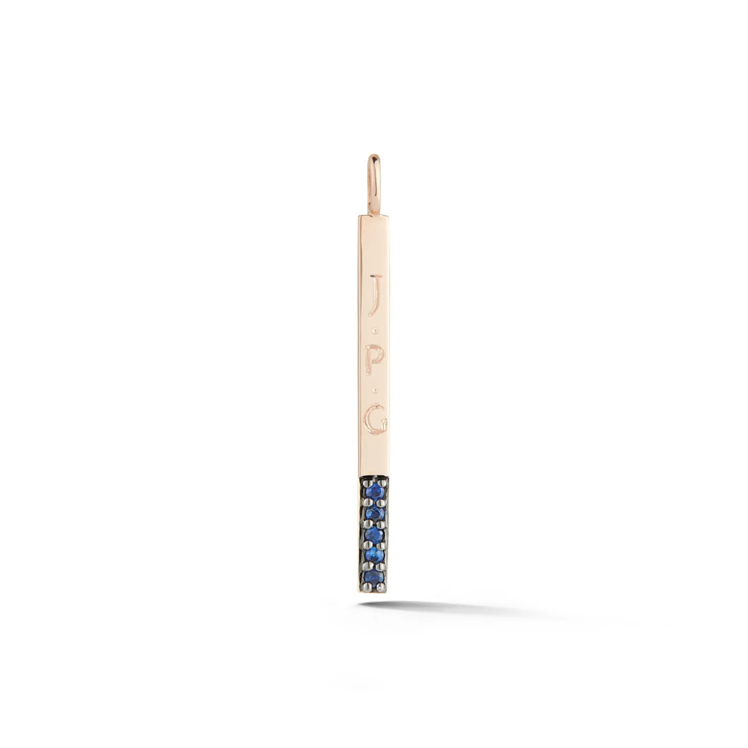 DORA 18K MINI SAPPHIRE BAR CHARM