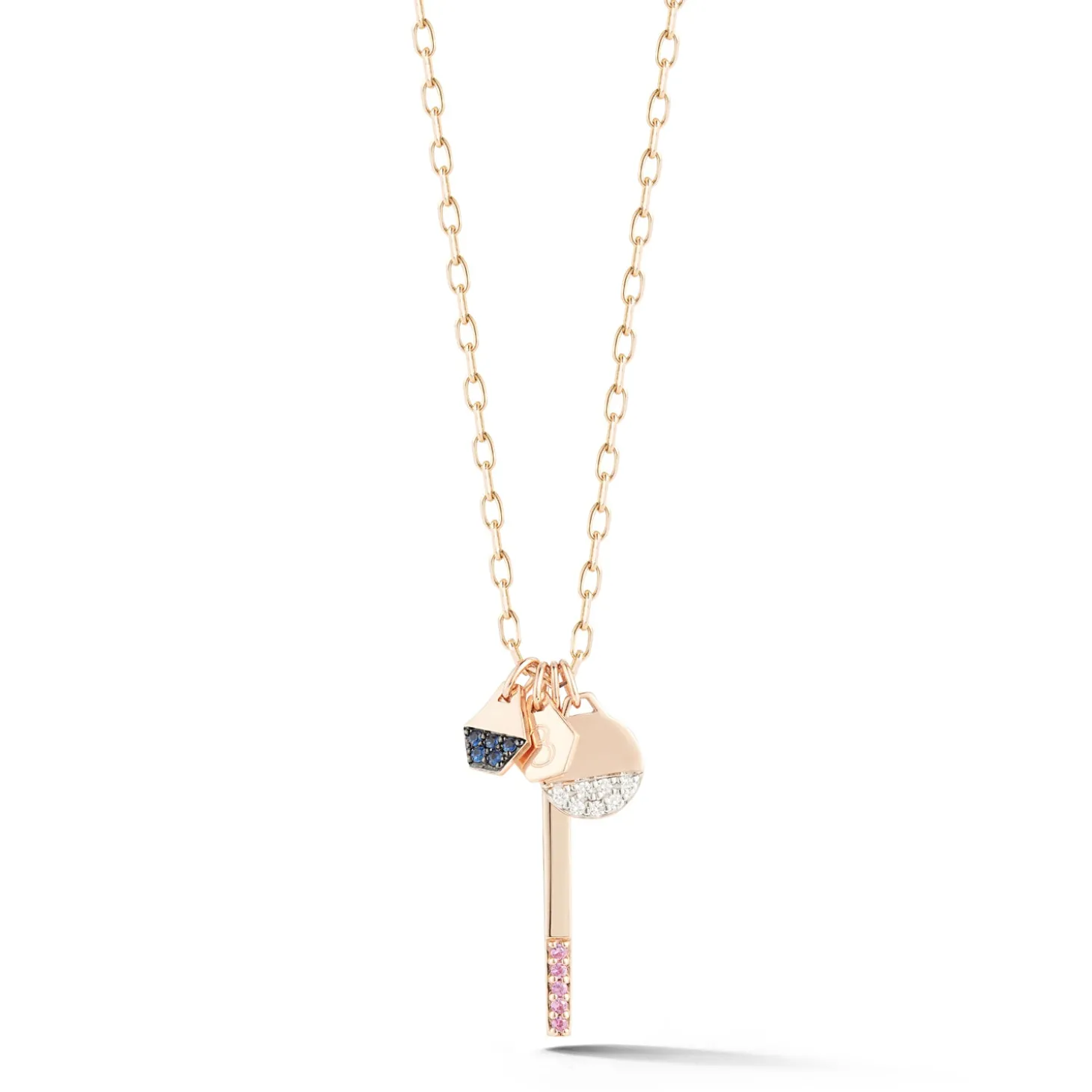 DORA 18K MINI SAPPHIRE BAR CHARM