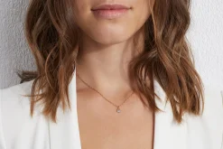 DORA 18K MINI SAPPHIRE HEXAGON CHARM