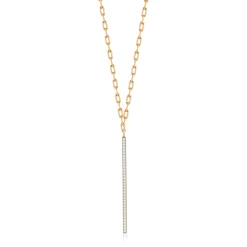 GRANT 18K DIAMOND BAR CHARM