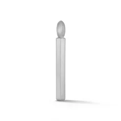 GRANT STERLING SILVER HEXAGON BAR PENDANT