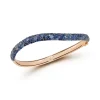 JULIAN 18K GOLD AND BLUE SAPPHIRE WAVE BRACELET