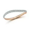 JULIAN 18K GOLD AND DIAMOND WAVE BRACELET