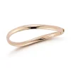JULIAN 18K GOLD WAVE BANGLE BRACELET
