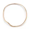 JULIAN 18K GOLD WAVE NECKLACE