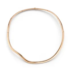 JULIAN 18K GOLD WAVE NECKLACE
