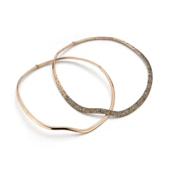 JULIAN 18K GOLD WAVE NECKLACE