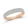 LYTTON 18K GOLD AND ALL PAVE DIAMOND BOMBE BRACELET