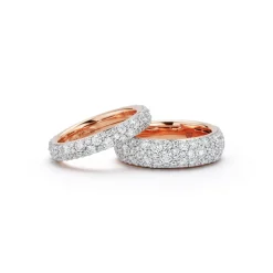 OC X WF 18K GOLD AND DIAMOND BAND RING