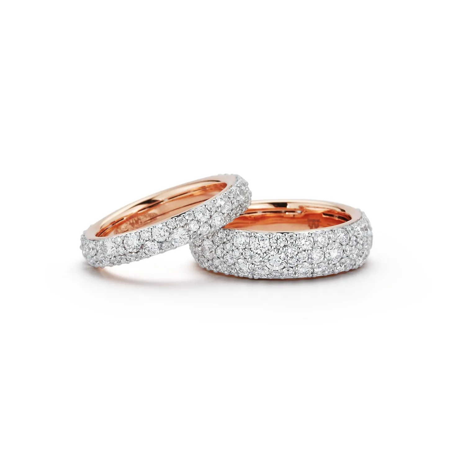 OC X WF 18K GOLD AND DIAMOND BAND RING