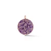 OC X WF 18K LARGE AMETHYST PEBBLE LOCKET
