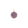 OC X WF 18K MEDIUM AMETHYST PEBBLE LOCKET