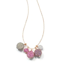 OC X WF 18K MEDIUM AMETHYST PEBBLE LOCKET