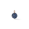 OC X WF 18K MEDIUM BLUE SAPPHIRE PEBBLE LOCKET
