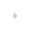 OC X WF 18K SMALL DIAMOND PEBBLE LOCKET