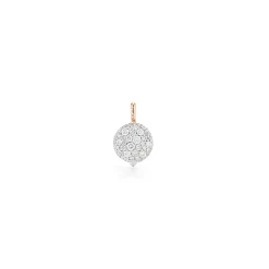 OC X WF 18K SMALL DIAMOND PEBBLE LOCKET