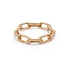 SAXON 18K GOLD CHAIN LINK RING