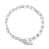 SAXON STERLING SILVER GRADUATING CHAIN LINK CHOKER