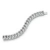 SAXON STERLING SILVER 15MM JUMBO CURB LINK BRACELET
