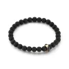 SYDNEY 18K ROSE GOLD, BLACK DIAMOND AND ONYX ORIGAMI BEADED BRACELET