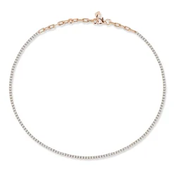 WF CLASSIC 18K GOLD AND DIAMOND TENNIS NECKLACE