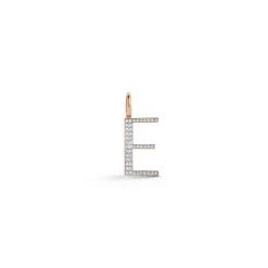 WOOLF 18K GOLD AND DIAMOND INITIAL AND NUMBER CHARMS