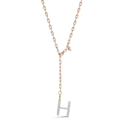 WOOLF 18K GOLD AND DIAMOND INITIAL AND NUMBER CHARMS