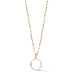 WOOLF 18K GOLD AND DIAMOND MINI INITIAL AND NUMBER CHARMS