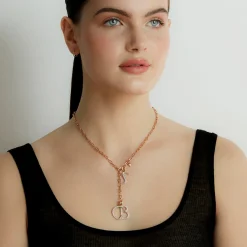 WOOLF 18K GOLD AND DIAMOND INITIAL AND NUMBER CHARMS