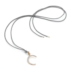 WOOLF 18K GOLD AND DIAMOND INITIAL AND NUMBER CHARMS